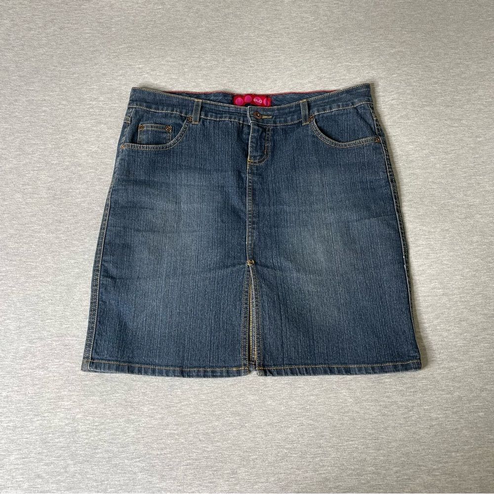 GLO Juniors Y2K Vintage Denim Mini Skirt - Picture 4 of 7